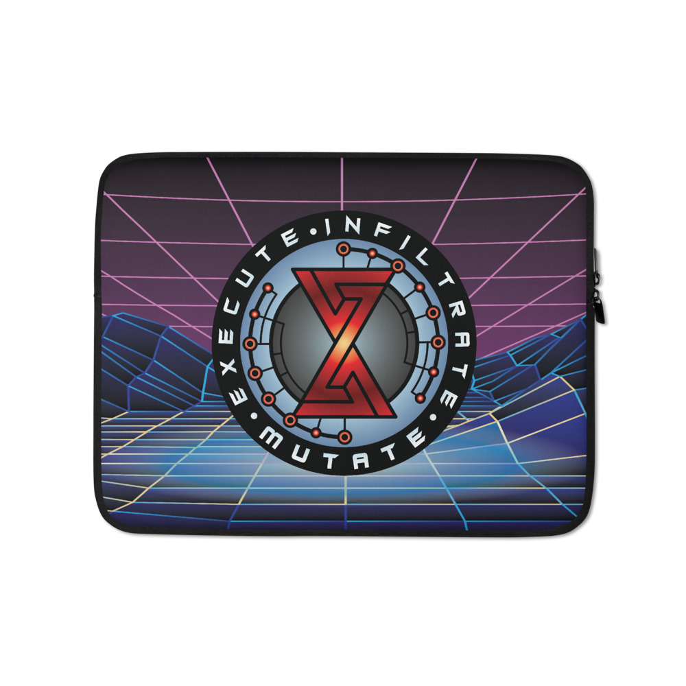 Digital Landscape Laptop Sleeve