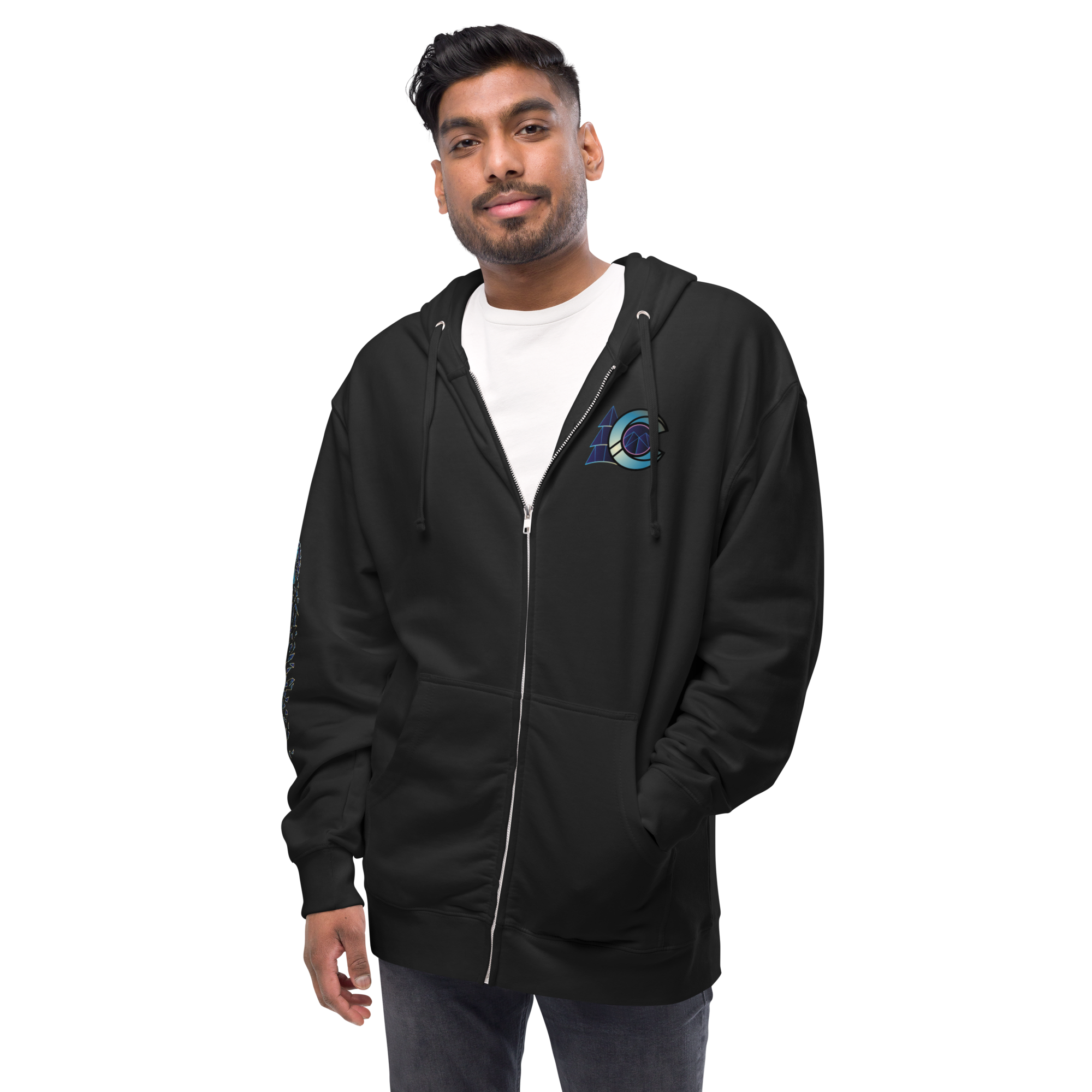 Polygon Earth Hoodie